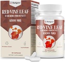 Red Vine Leaf & Horse Chestnut Extract Capsule Supplements (Vitis Vinifera) 1500mg -Premium Extract for Healthy Veins, Zirkulation, Herz, Haut