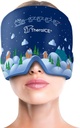 TheraICE Migraine Relief Cap, Cooling Gel Hat, beruhigende Kopfschmerzen Ice Pack Maske Produkte, Gesicht Kaltkompress Kopf Wrap für Spannung & Stress