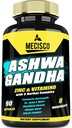 8in1 Organic Ashwagandha Supplements for Men & Women 3 Month Supply - 5640mg with Zinc, VitaminD, Turmeric, St John's Wort, Rhodiola Rosea, & More - Support Body, Immune, Mood & Strength - 90 Counts