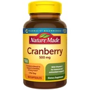 Naturgemachte Cranberry-Ergänzung 500mg mit Vitamin C für Immun- & Antioxidantien-Unterstützung, Cranberry-Mischung für Urinary Tract Health, One Per Day, 60 Kapseln