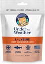 Unter dem Wetter Pet Daily Cat L-Lysine | Boost Immunsystem Reduce Respiratory Symptoms | Bewahren Sie normale Immunsystem Antwort | 60 Star Shaped Soft Chews