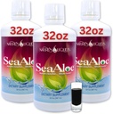 Nature's Liquids Aloe Vera Juice Oceanic Elixir - proprietäre botanische Mischung für Schilddrüse, Verdauung und Immununterstützung, 32oz (Pack von 3)