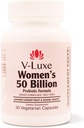 V-Luxe 50 Billion CFU Probiotika für Bacterial Vaginosis, Hefe-Infektionen, & UTIs Gestützt von Wissenschaft, geformt für Frauen, Natürliche Remedy auf Balance pH & verhindern wiederkehrende Infektionen | 30 Tage Versorgung