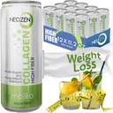 NEOZEN Collagen Sparkling Drink mit Ballaststoffen - Balanced Nährstoffe für Wellness - Sugar Free - Keto-Friendly - No Gluten - No Caffeine - 11.2 fl oz (12 Pack)