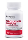Zirkulationsunterstützung - mit Hawthorn Berry, Ginkgo Biloba, Butcher's Broom, Horse Chestnut, L-Arginine & Ginger Root | Fördert gesundes Blut, Sauerstoff & Nährstofffluss | Supplement - 90 Kapseln
