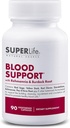 Blutunterstützung - mit Rehmannia, Dandelion, Red Clover, Burdock Yellow Dock, Echinacea & Pau D'Arco | Fördert Gebäude, Reinigung, Nourishment & Zirkulation von Blut | Supplement - 90 Kapseln