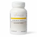 Integrative Therapie Super Milk Thistle X - Kräuterergänzung für Lebergesundheitsunterstützung mit Milchdistel, Licorice Root Extract & More* - Glutenfrei & Dairy-frei - 120 Kapseln (120 Portionen)
