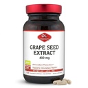 Olympian Labs Saatgut Extrakt 400mg Vegan Kapseln | Unterstützt Herz- und Immungesundheit, Antioxidans - 100 Count