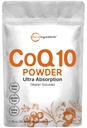 Micro Ingredients Wasserlösliche COQ10-Ergänzung (COQ10 200mg Pro Serving in Powder Form), 50 Gramm (8 Monate Versorgung), Extra Absorption, Unterstützt Herz- und Energiegesundheit, Vegan freundlich