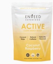 SUPERFOOD Active | Natürliche Koffein und Adaptogen Pre Workout Powder — Yerba Mate, Green Coffee Beans & Himalayan Pink Salt | Sustained Energy Levels mit No Jitters oder Crash — 20 Servierungen