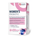 NATURE TARGET Probiotika-für-Frauen mit Präbiotika, Cranberry und D-Mannose, 60-Milliarden-CFUs, Probiotika für Frauen für Verdauungsgesundheit / Gesundheit / Immunbooster