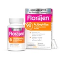 Florajen Acidophilus Probiotics, Gut Health, Vaginal Health und Immun Support Supplement, Constipation und Bloating Relief für Erwachsene, 90 Kapseln (gekühlt)