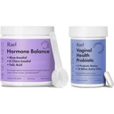 Rael Ergänzung für Frauen Bundle - Hormon Balance, Fruchtbarkeit & Ovarian Unterstützung (30 Tage Versorgung) & Probiotika, Verdauungsenzyme, Urinary Tract Health (30 Tage Versorgung)