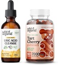 Wild & Organic Uric Acid Cleanse Tincture 2 fl oz & Tart Cherry Gummis