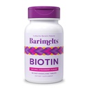 BariMelts Biotin 5000mcg, 90 schnell auflösende Tabletten (3 Monate Versorgung), zuckerfreie bariatrische Vitamine für Frauen, natürlicher Erdbeergeschmack
