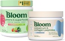 Bloom Nutrition Superfood Greens Powder, Verdauungsenzyme mit Probiotika und Präbiotika, Gut Health, Bloating Relief, Erdbeer Kiwi + Bovine Colostrum Powder | Pure 40% IgG Premium Colostrum