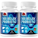 Probiotics for Men, 500 Billion CFU & 12 Mens Probiotic for Digestive Health + 4 Organic Prebiotic Fiber, for Digestive, Gut, Immune Health, Bloating, Gas, Energy Support, Shelf Stable - 120 Kapseln
