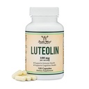 Doppelte Holz Ergänzungen Luteolin Ergänzung 100mg Servierungen von bioaktiven Flavanoiden (120 Kapseln, Glutenfrei) Potent Polyphenole Flavonoid für Gehirn und Herz-Kreislauf-Unterstützung