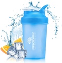 Prodigy Nutrition Labs Premium Shaker Bottle Perfekt für Protein Shakes und Pre Workout -14 Unze (blau)