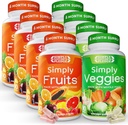 Einfach Nature's Pledge - Verpackt mit über 40 verschiedenen Früchten & Gemüse - 4 Monate Liefer- Hergestellt mit ganzer Nahrung Superfoods - mit Aloe Vera – 100% Soy Free - 720 Kapseln