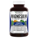 FarmHaven Magnesium Glycinate & Malate Complex w/Vitamin D3, 100% Chelat für Max Absorption, Vegetarisch – Knochengesundheit, Nerven, Muskeln, 180 Kapseln, 90 Tage