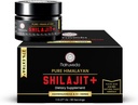 Himalayan Shilajit Resin für Männer und Frauen - Organische Shilajit, Fulvic Säure & 85+ Natürliche Spuren Mineralien - Ayurveda-Diäten-Tee-Harz, 10 natürliche Inhaltsstoffe f - 90 Servierungen, 1.27oz