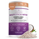 VITASEI Hydrolysiertes Collagen Peptides Pulver mit Vitamin C & Resveratrol - Haar, Haut und Nägel Vitamine für Frauen & Männer - Knochen und Joint Supplement - Kokosnuss Flavored - 16 oz