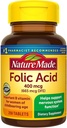 Naturgemachte Folsäure 400 mcg Tabletten, 250 Tabletten