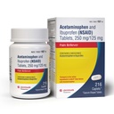 Dual Action Acetaminophen 250mg und Ibuprofen 125mg Caplets, Bis zu 8h Schmerzlinderung für Minor Aches und Schmerz, Kopfschmerzen, Toothache, Backache, Menstrual Cramps, Minor Arthritis Pain, 216 Count