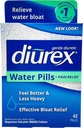 Diurex Wasserpillen, 42 Count Pillen (Pack mit 6)