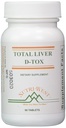 Nutri-West Total Liver D-Tox - 60 Tabletten, Weiß