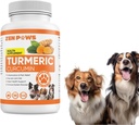 Kurkuma für Hunde – 180 Count Tablet Treats mit Curcumin & Piperine – Gemeinsame Gesundheit, Mobilität, Allergy & Itch Relief, Haut & Coat, Hot Spots – Ente Flavor mit Lachsöl