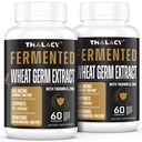 Spermidin-Ergänzungen 13mg - 1300mg Wheat Germ Extract Kapseln Potent Formel mit höherem Spermidingehalt und Zink für gesundes Altern, tägliches Immunsystem und Zellerneuerung, 120 Kapseln