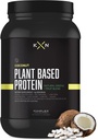 KompleX Nutrition Plant Based Protein Powder (25 Servierungen) - Kokosnuss Flavored Natural, Vegan, Zero Sugar, Low Fat, Non GMO Nahrungsergänzung aus 29 natürlichen Grüns & Obst
