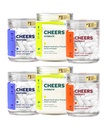 Cheers Super Combo | Wiederherstellen + Schützen + Hydrate | Fühlen Sie sich besser nach dem Trinken, unterstützen Sie Ihre Leber, & Rehydrate | DHM, L-Cystein, Elektrolyte | 24 Doses Restore & Hydrate, 60 Doses Protect