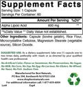 Best Naturals Alpha Lipoic Acid 600 mg & Selen 200 mcg