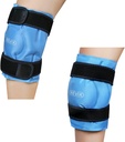 REVIX Ice Pack für Beinverletzungen und Knochen Schmerzlinderung - Wiederverwendbare Gel Ice Wrap rund um ganze Knie nach Chirurgie