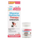 The Relief Products Migrane Kopfschmerzen-Therapie - 100% natürliche Wirkstoffe - Beruhigt Throbbing, Druck, Lichtempfindlichkeit, Migraines - Fast Dissolve Tablets - 50ct