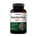 NatureBell Berberine Supplement 500mg | 300 Veggie Kapseln, 97% Pure Berberine HCL – 5:1 Root Extract – Plant Based, Vegan, Non-GMO