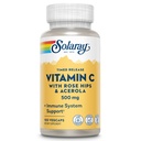 Solaray C Two Stage Timed Release mit Rose Hips und Acerola Supplement, 500mg, 100 Count