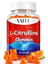 L Citrulline Gummie für Männer - Leistungsstarker Vasodilator mit Calcium, 1600mg pro Servieren, Extrastärke, Boosts Nitroxyl und Nitric Oxide Produktion, unterstützt Energie und Ausdauer, 60 Kaugummi