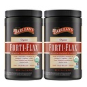 Barlean's Forti-Flax Organic Flaxseed, Ground Whole Raw Seeds, Omega-3 Supplement mit Lignans and Dietary Fiber, Bulk Ground Flax Seed, 16 oz, 2 Pack