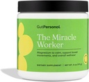 Das Miracle Worker Magnesium Glycinate Pulver für Schlaf - Chelat Magnesium Trinkpulver-Ergänzung hilft, Stress und Regelmäßigkeit zu reduzieren, während Muscle Cramps mit Erdbeer Flavor - 30 Portionen