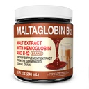 Maltaglobin Vitamin B12 Nahrungsergänzungsmittel, Hämoglobin Unterstützung, B12 Vitamine für Energie, 8 fl oz, 1-Pack