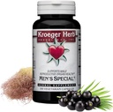 Kroeger Kräuter Produkte, Männer spezielle | Prostata-Unterstützung Ergänzung für Männer mit Säge Palmetto, Black Walnut & Cornsilk | Kräuter Urinary Health Formel | Made in USA