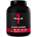 Regel 1 Clean Gainer - High-Protein Lean Gain Formel mit 560 Kalorien, 30g Full-Spectrum Protein, Über 90g Carbs, Unter 6g Fett (15 Servierungen, Schokoladen-Fudge)