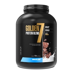Maxler Golden 7 Protein Blend - Protein Pulver für Muskelaufbau & Recovery - Milch Schokoladenprotein Pulver 5 lb