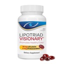 Lipotriad Visionary Eye Vitamins – 60 Kapseln – Lutein und Zeaxanthin Ergänzungen mit anderen AREDS 2® Zutaten zur Unterstützung der Augengesundheit