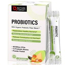 NATURE TARGET Probiotics for Women-Men-Kids Probiotic Powder 60 Billion CFUs 13 Strains - Präbiotika und Probiotika für Verdauungsgesundheit, Regal stabil, Non-GMO, Gluten Free 30 Packets